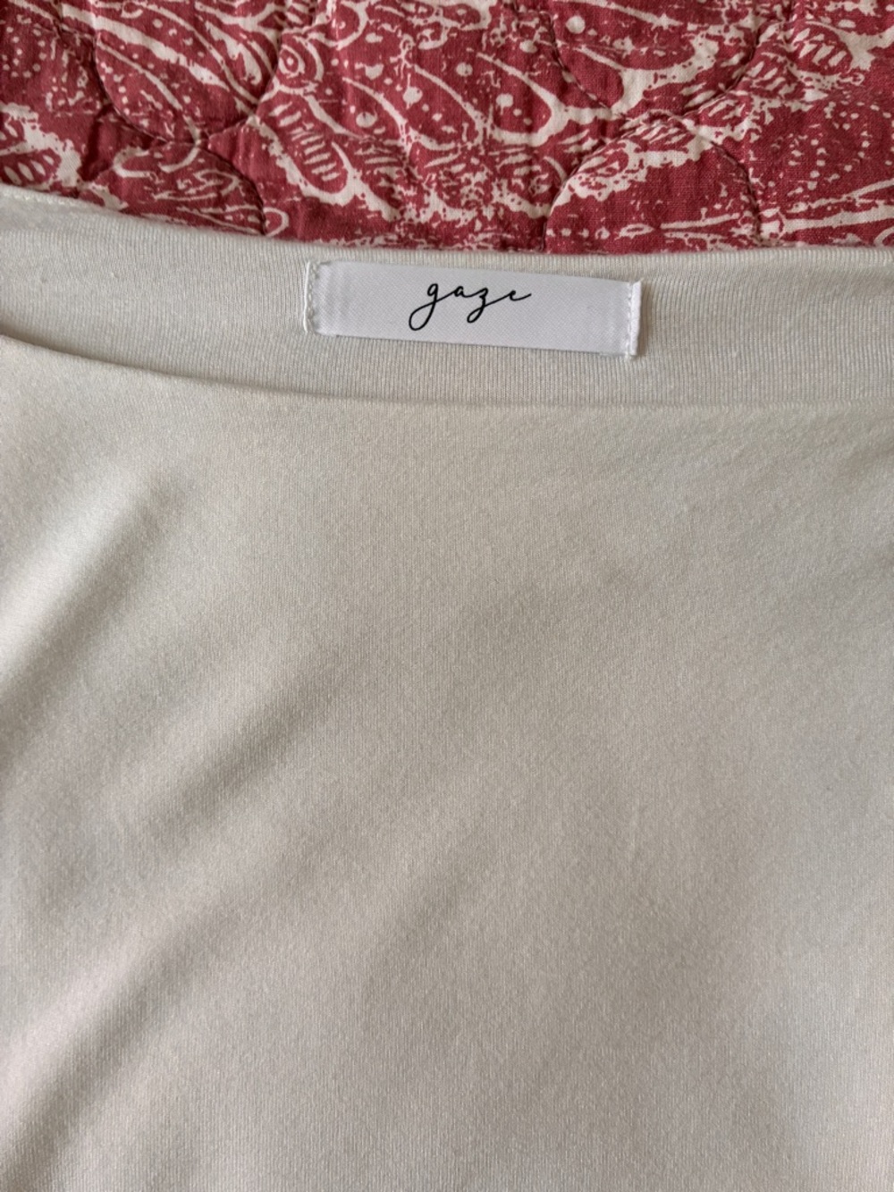 Gaze Cream Top - Smooth Neutral bodysuit